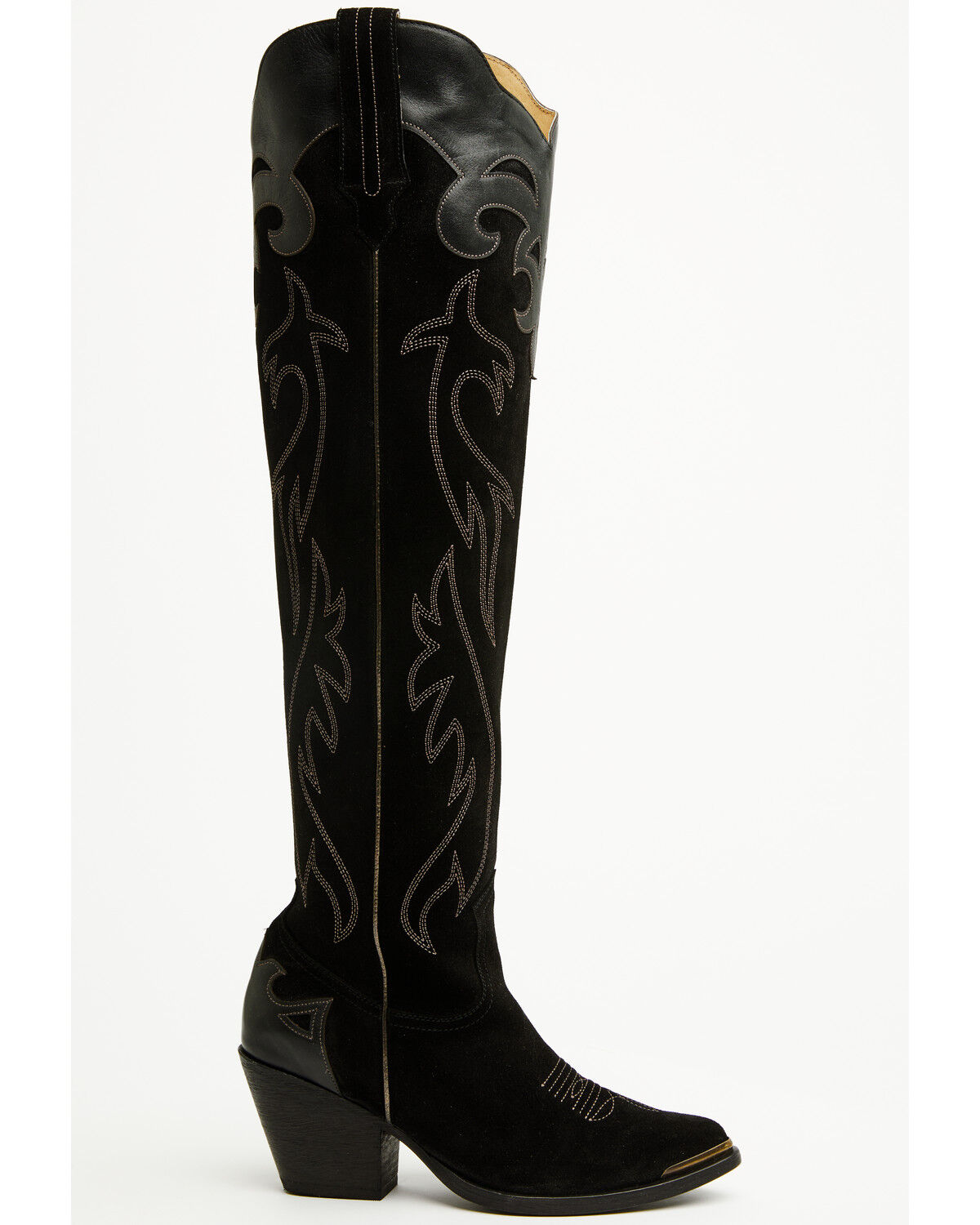 Botas Femininas Idyllwind Cordero Suede Tall Western - Bico redondo