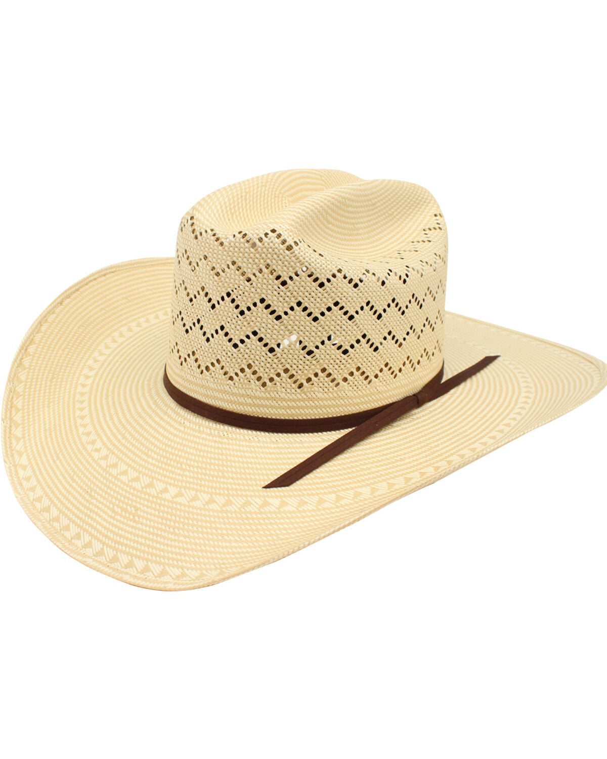 Chapéu Cowboy de palha Ariat Double S 20X