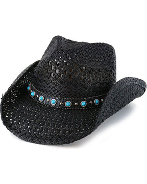 Chapéu Cowboy de palha Alabama Feminino Shyanne