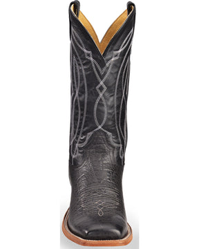 Botas Masculinas estilo western Tony Lama com cano baixo e bico quadrado