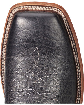 Botas Masculinas estilo western Tony Lama com cano baixo e bico quadrado