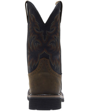 Botas de Trabalho Wolverine Rancher Wellington impermeáveis masculinas - Biqueira de aço