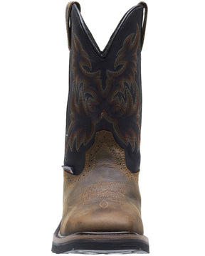 Botas de Trabalho Wolverine Rancher Wellington impermeáveis masculinas - Biqueira de aço