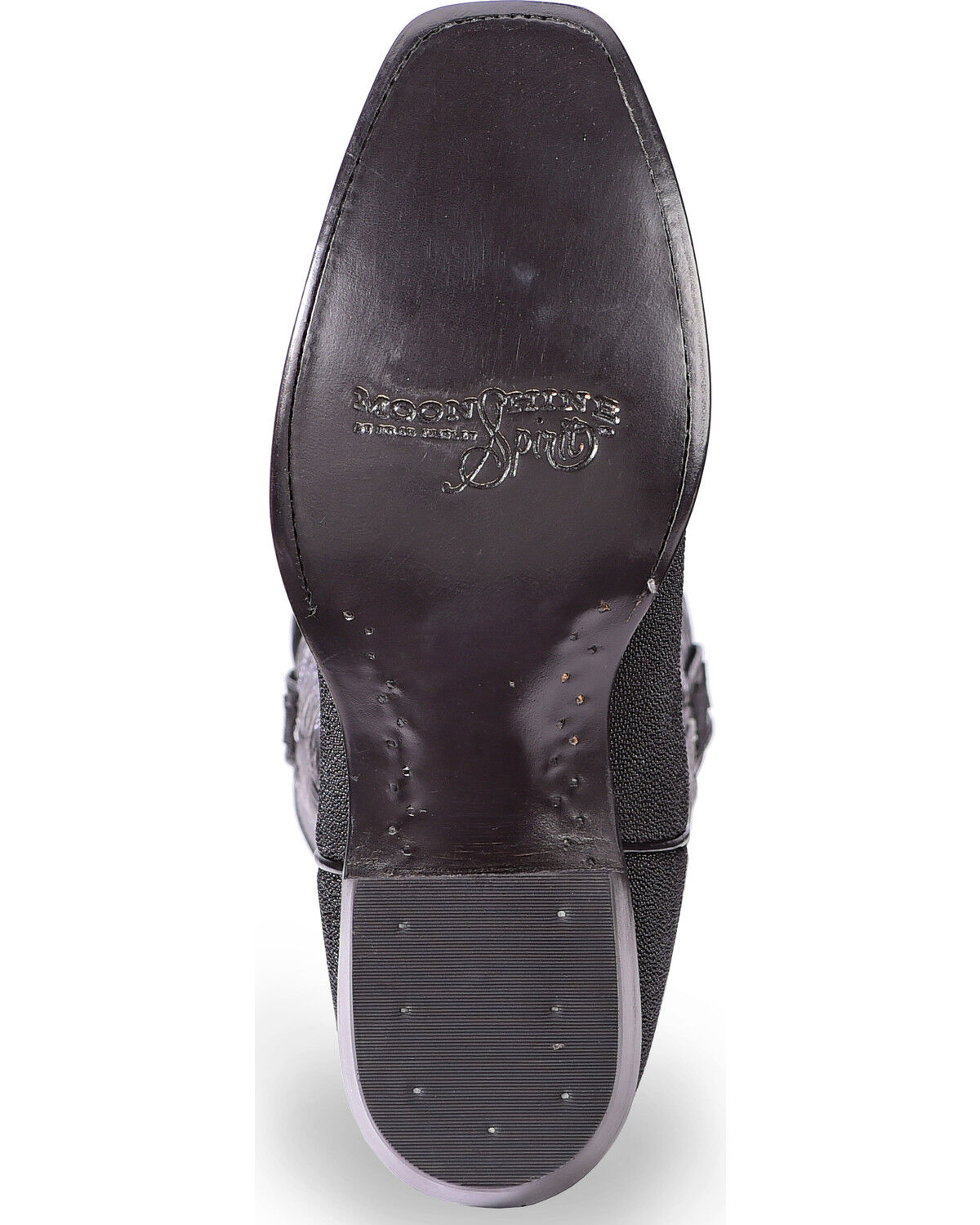 Botas Exóticas Stingray Masculinas Moonshine Spirit - Bico Quadrado
