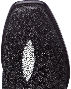 Botas Exóticas Stingray Masculinas Moonshine Spirit - Bico Quadrado