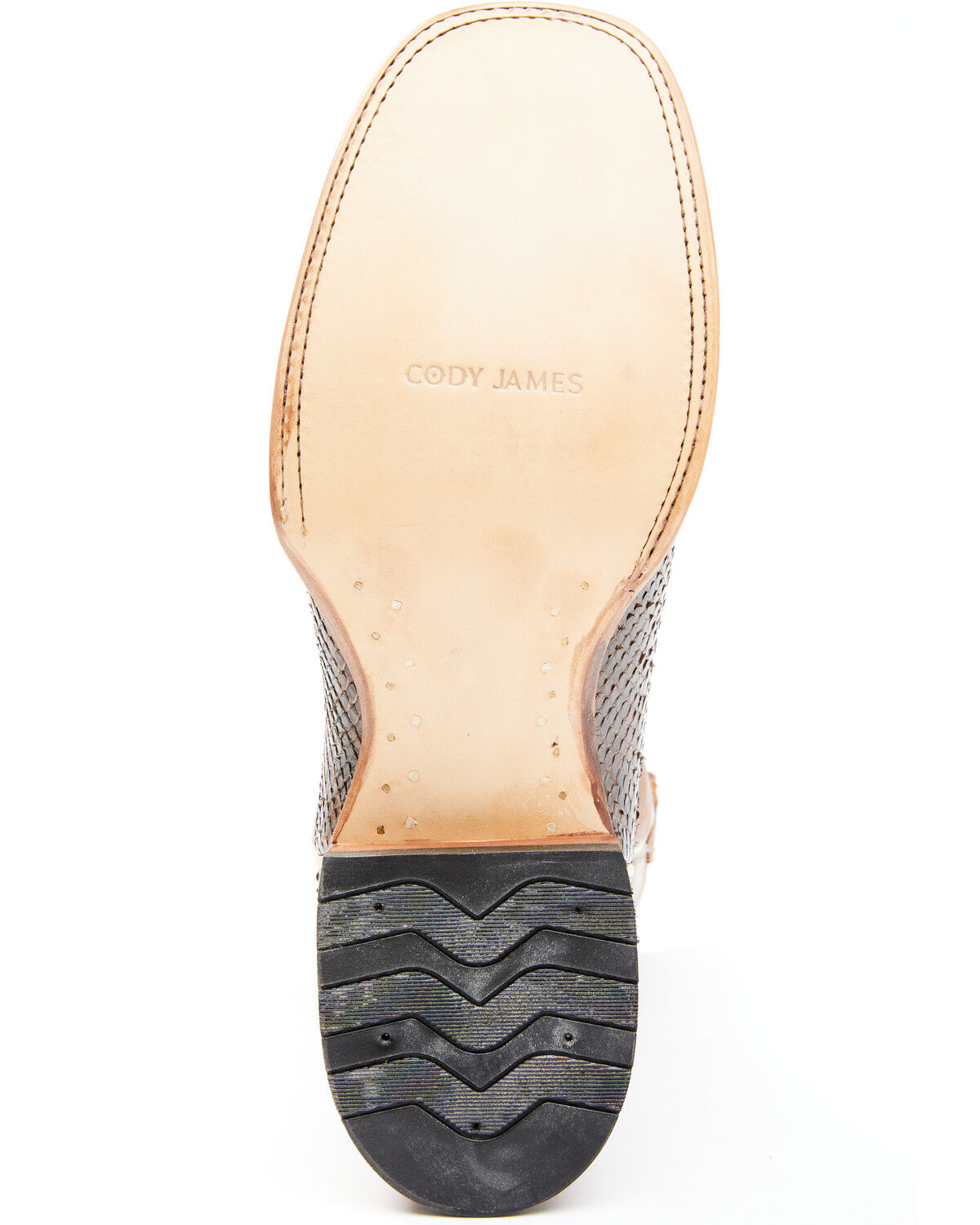 Botas Masculinas estilo Western Python Exotic da Cody James - bico quadrado largo
