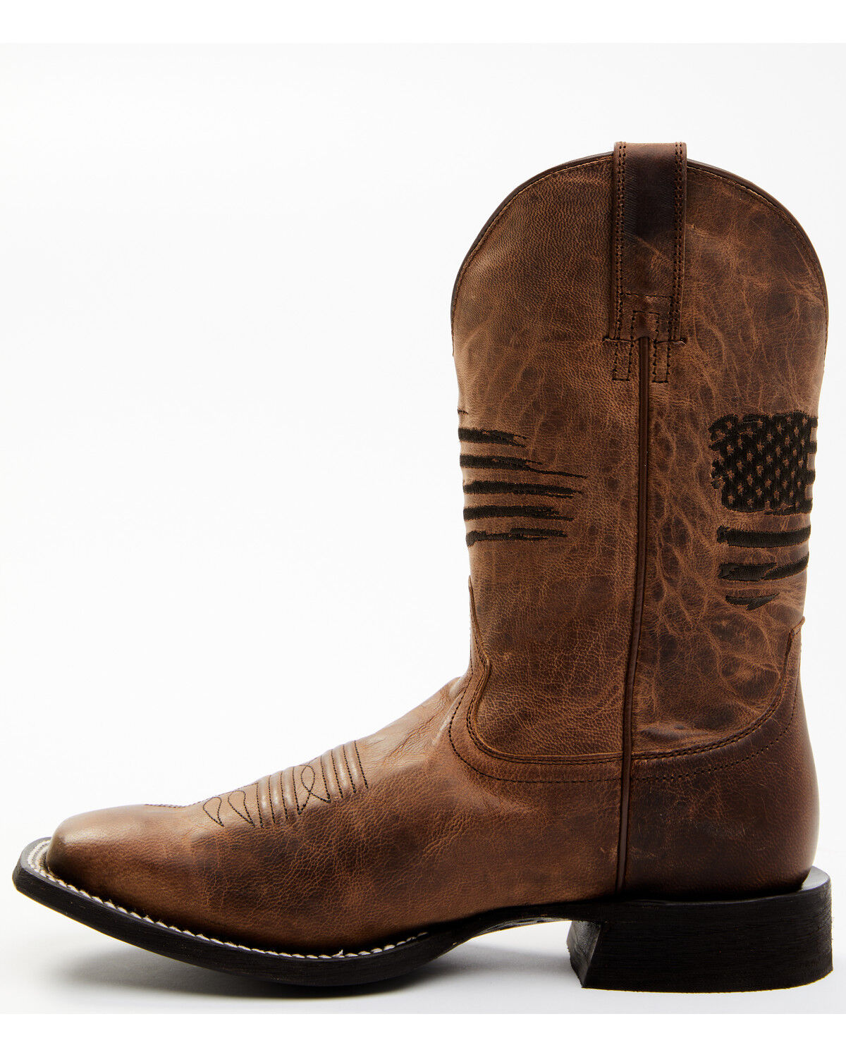 Botas Masculinas Ariat Circuit Patriot Western - bico quadrado largo