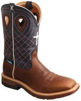 Botas de trabalho Western CellStretch impermeáveis para homem Twisted X - Biqueira macia