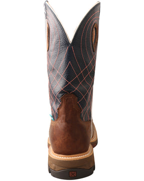Botas de trabalho Western CellStretch impermeáveis para homem Twisted X - Biqueira macia