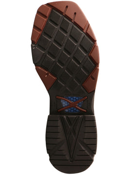 Botas de trabalho Western CellStretch impermeáveis para homem Twisted X - Biqueira macia