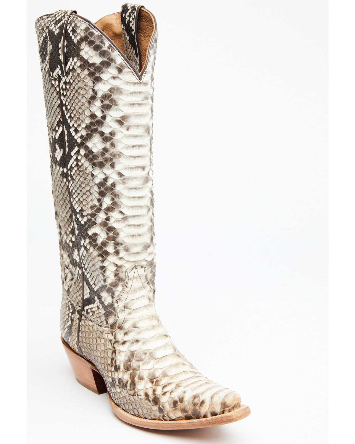 Botas Femininas Idyllwind Slay Exotic Python Tall Western - Biqueira Achatada