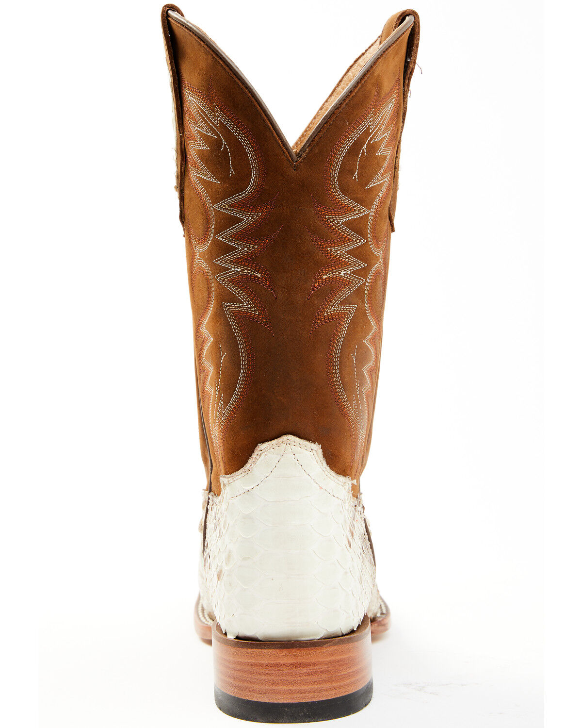 Bota Western Exótica Bone Python Masculina Cody James - Bico Largo e Quadrado