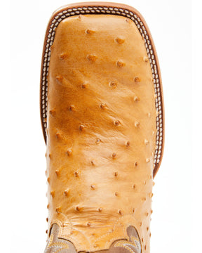 Botas Masculinas exóticas de estilo Western com bico quadrado e bico largo Cody James