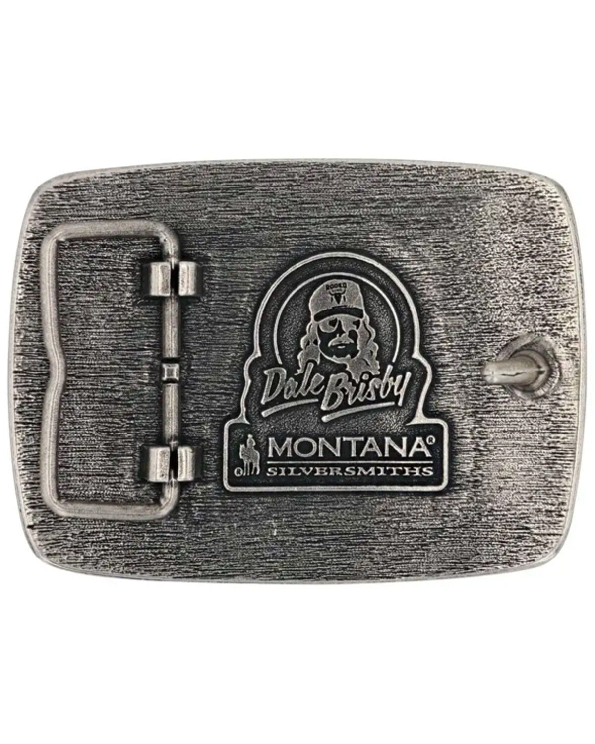 Fivela de cinto masculina Bulls & Fools Attitude da Dale Brisby
