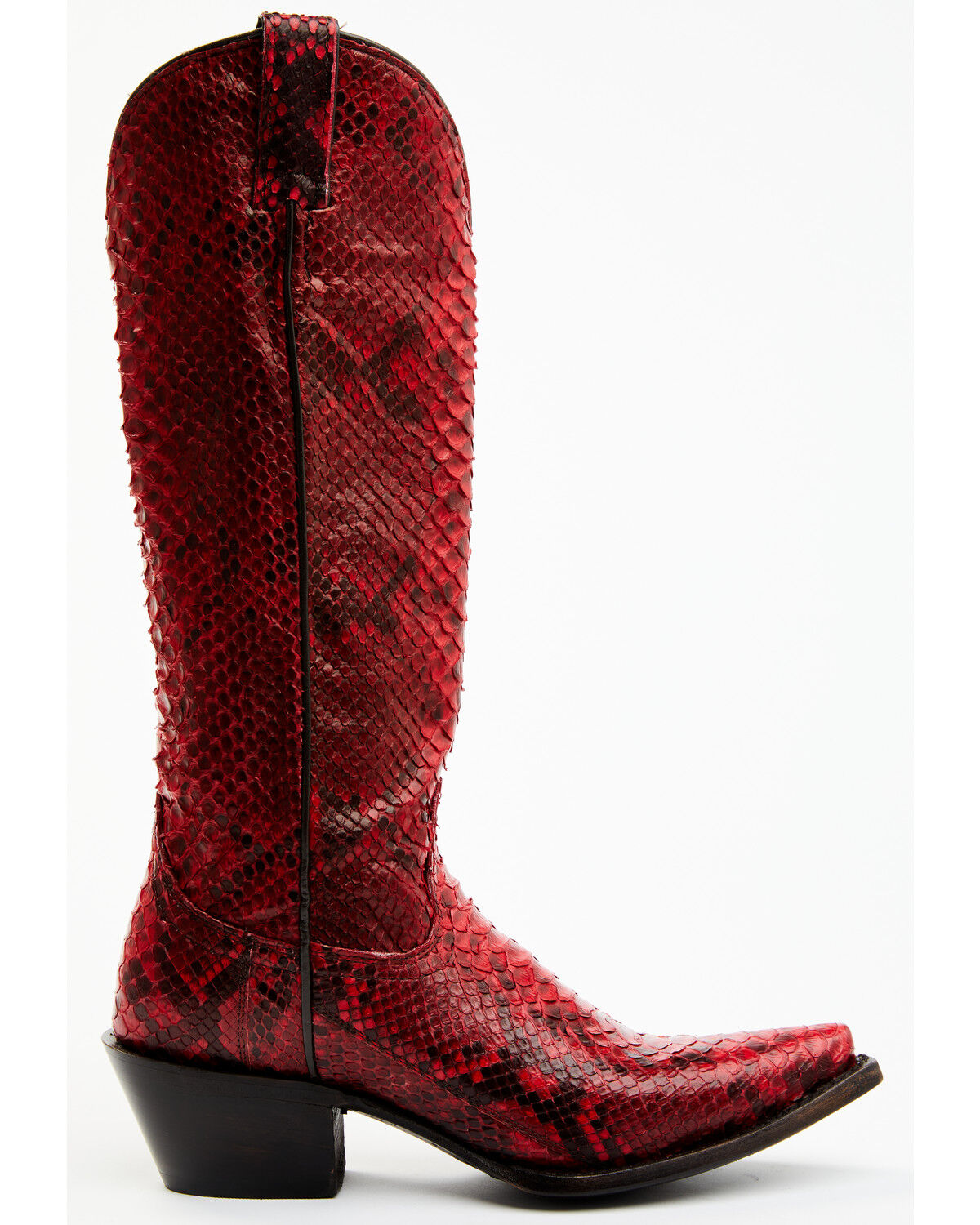 Botas Femininas Idyllwind Slay Exotic Python Tall Western - Biqueira Achatada