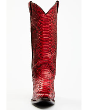Botas Femininas Idyllwind Slay Exotic Python Tall Western - Biqueira Achatada
