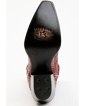 Botas Femininas Idyllwind Slay Exotic Python Tall Western - Biqueira Achatada
