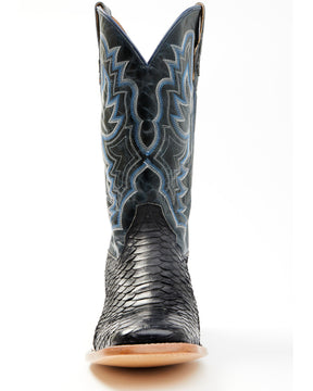 Botas Masculinas estilo Western Python Exotic da Cody James - bico quadrado largo