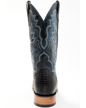 Botas Masculinas estilo Western Python Exotic da Cody James - bico quadrado largo