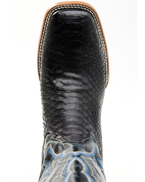 Botas Masculinas estilo Western Python Exotic da Cody James - bico quadrado largo