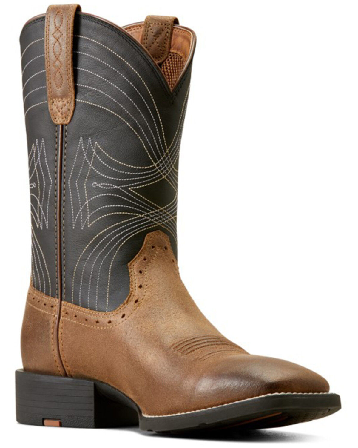 Botas Masculinas Ariat Sport Western - bico quadrado largo
