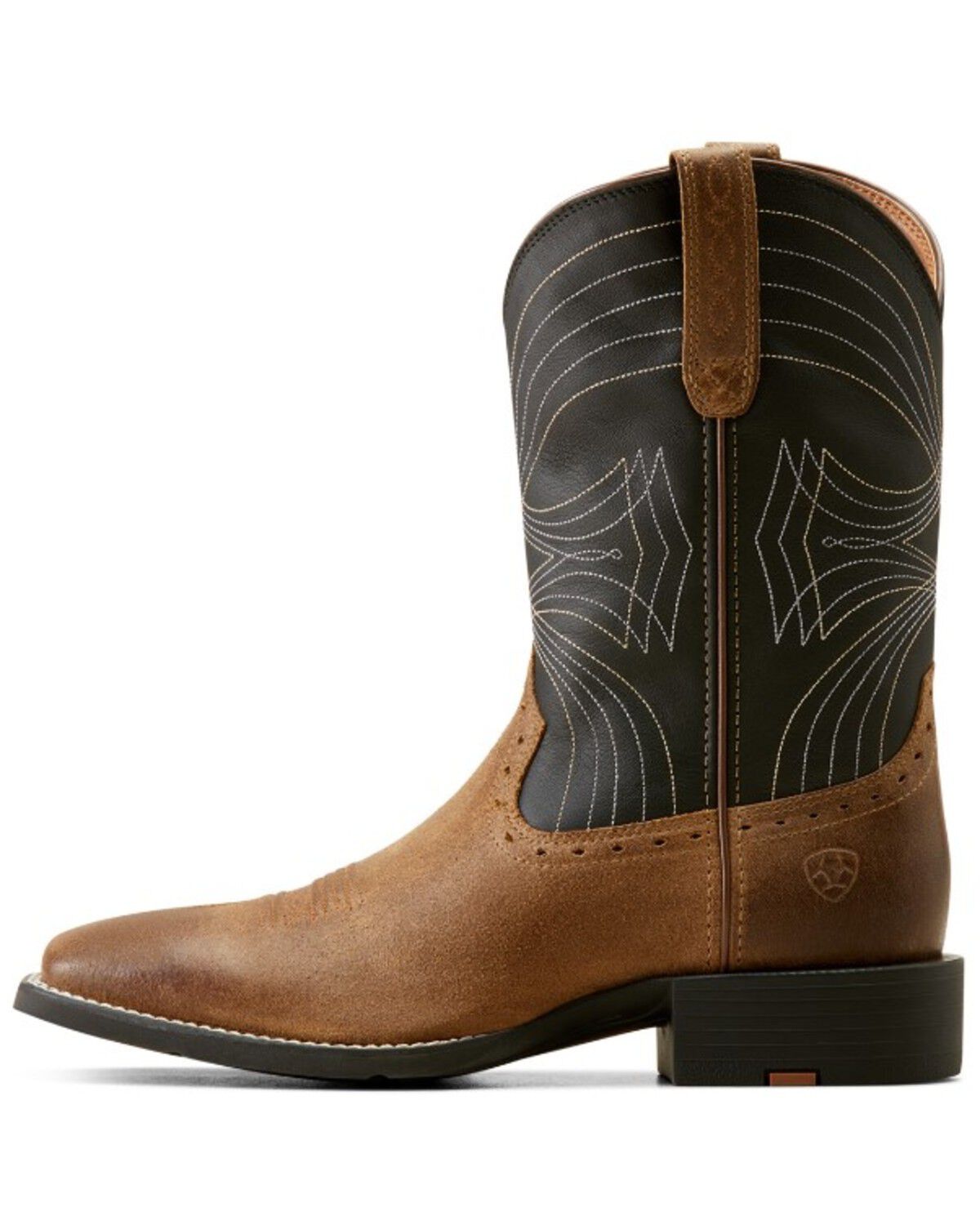 Botas Masculinas Ariat Sport Western - bico quadrado largo