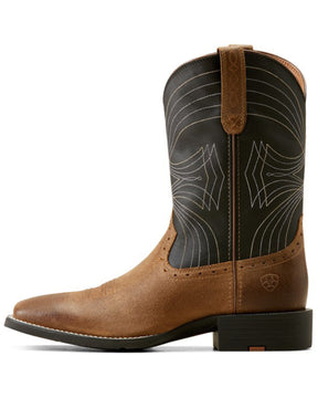 Botas Masculinas Ariat Sport Western - bico quadrado largo