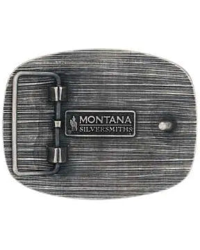 Fivela de cinto Montana Silversmiths Champion Dale Brisby Attitude para homens