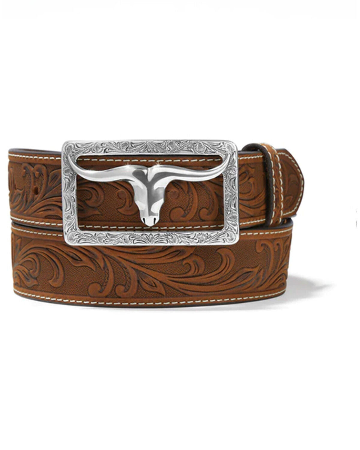 Cinto de couro masculino Tony Lama Stockyard