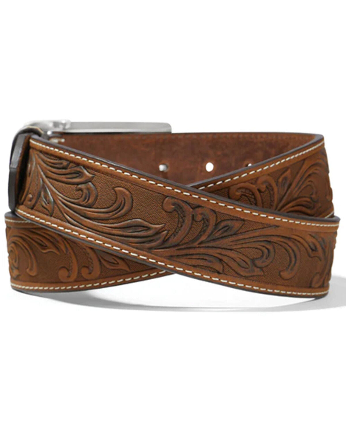 Cinto de couro masculino Tony Lama Stockyard