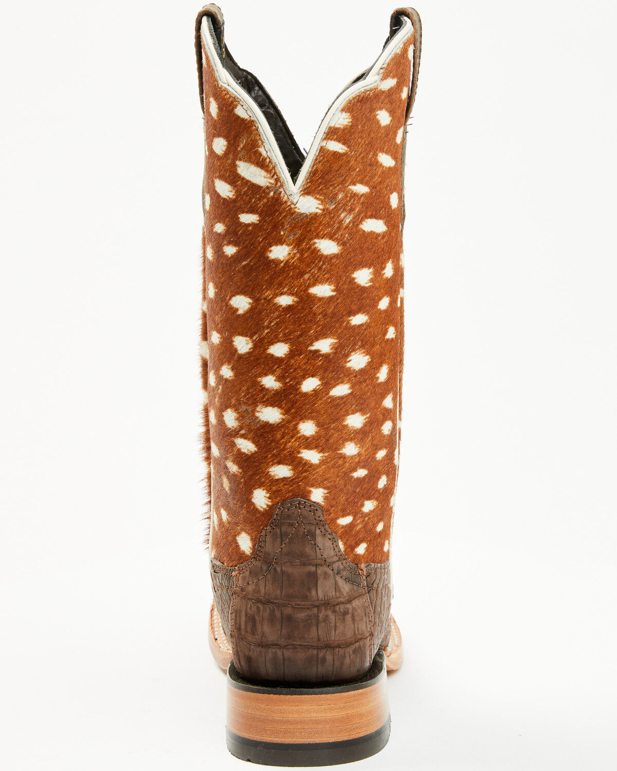 Botas Femininas Ariat Frontier Angelina Exotic Caiman Western - bico quadrado largo