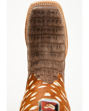 Botas Femininas Ariat Frontier Angelina Exotic Caiman Western - bico quadrado largo