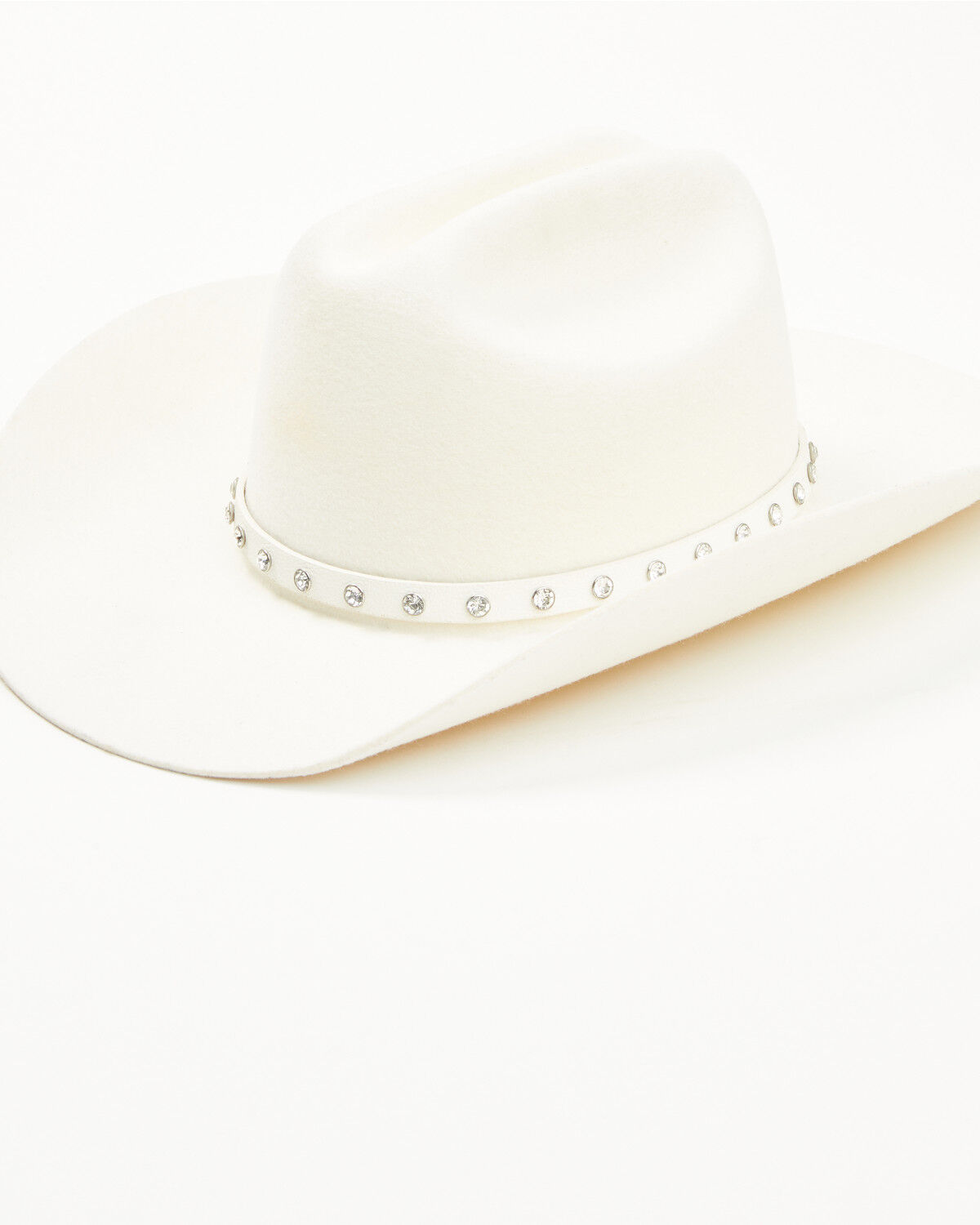 Chapéu Cowboy de lã com strass Feminino Wrangler