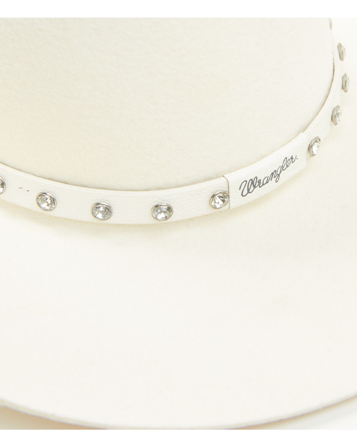 Chapéu Cowboy de lã com strass Feminino Wrangler