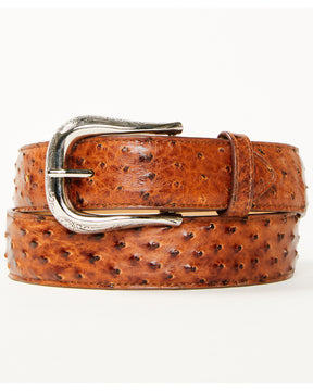 Cinto masculino Cody James Black 1978™ Dawson Exotic Full Quill em couro de avestruz