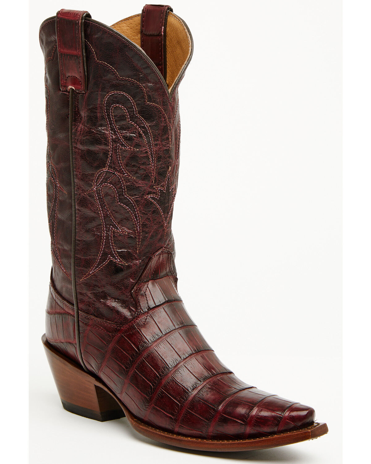 Botas Femininas Shyanne Aspen Exotic American Alligator Western - Biqueira Achatada