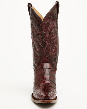 Botas Femininas Shyanne Aspen Exotic American Alligator Western - Biqueira Achatada
