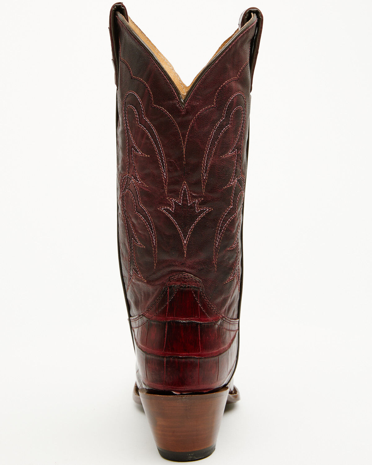 Botas Femininas Shyanne Aspen Exotic American Alligator Western - Biqueira Achatada