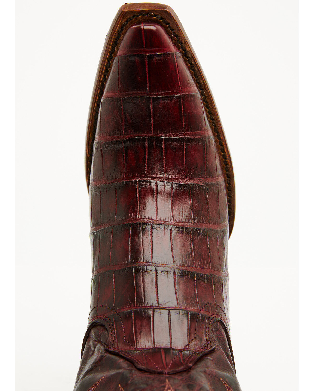 Botas Femininas Shyanne Aspen Exotic American Alligator Western - Biqueira Achatada