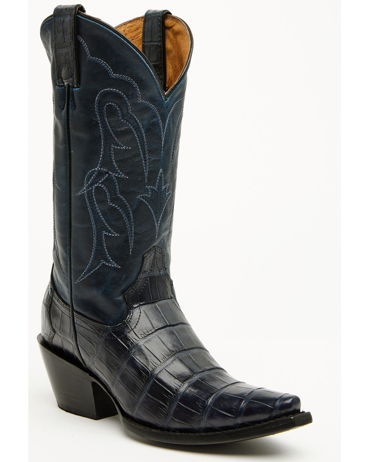 Botas Femininas Shyanne Aspen Exotic American Alligator Western - Biqueira Achatada