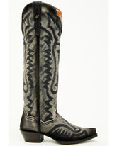 Botas Femininas Dan Post Denim Darlin Tall Western - Biqueira cortada
