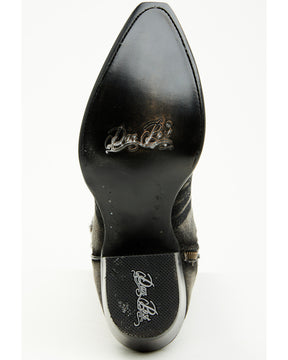 Botas Femininas Dan Post Denim Darlin' Tall Western - Biqueira cortada