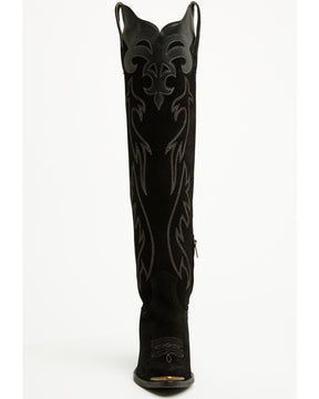 Botas Femininas Idyllwind Cordero Suede Tall Western - Bico redondo