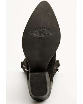Botas Femininas Idyllwind Cordero Suede Tall Western - Bico redondo