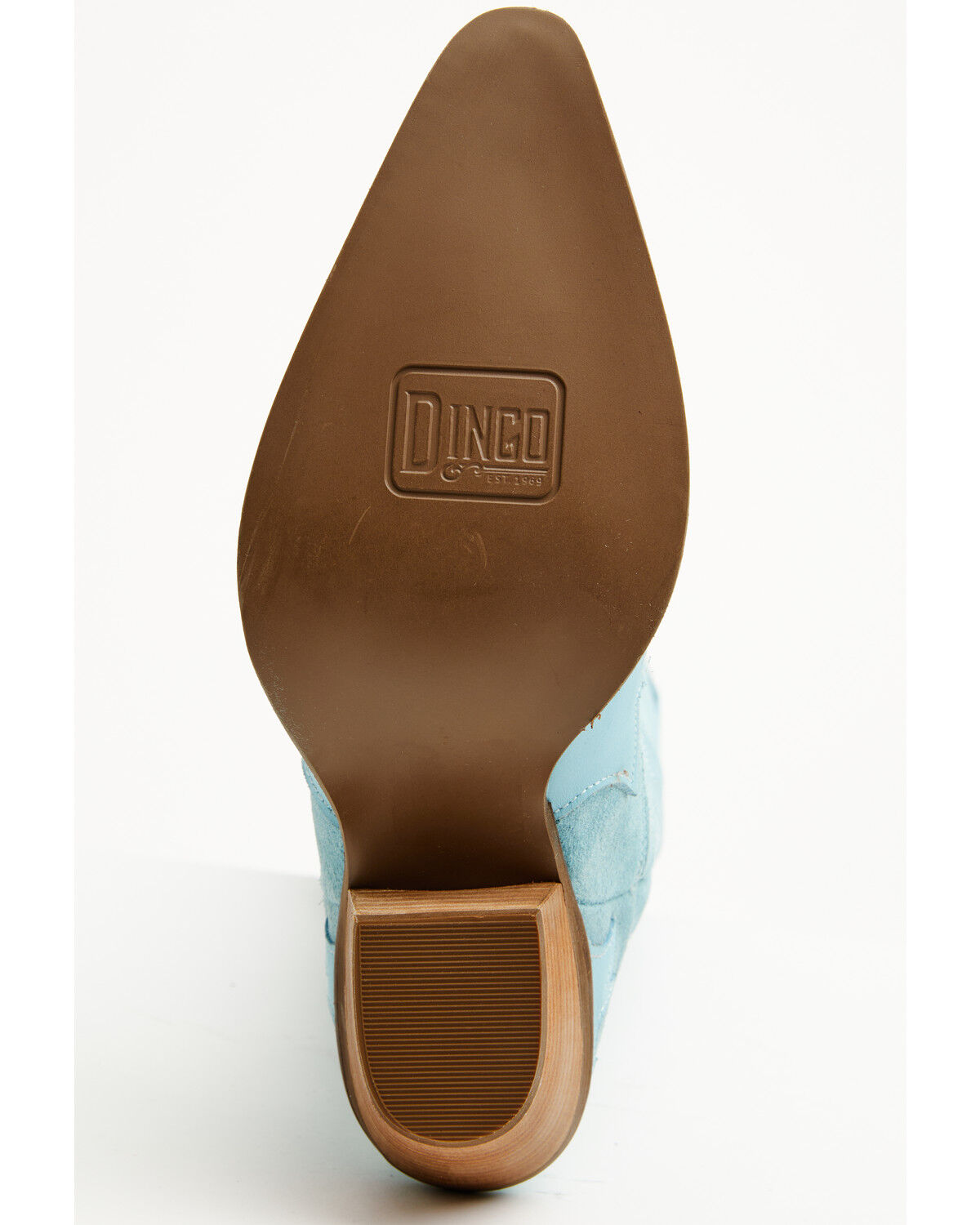 Botas Femininas Dingo Drama Queen Overlay Western de cano alto - bico redondo