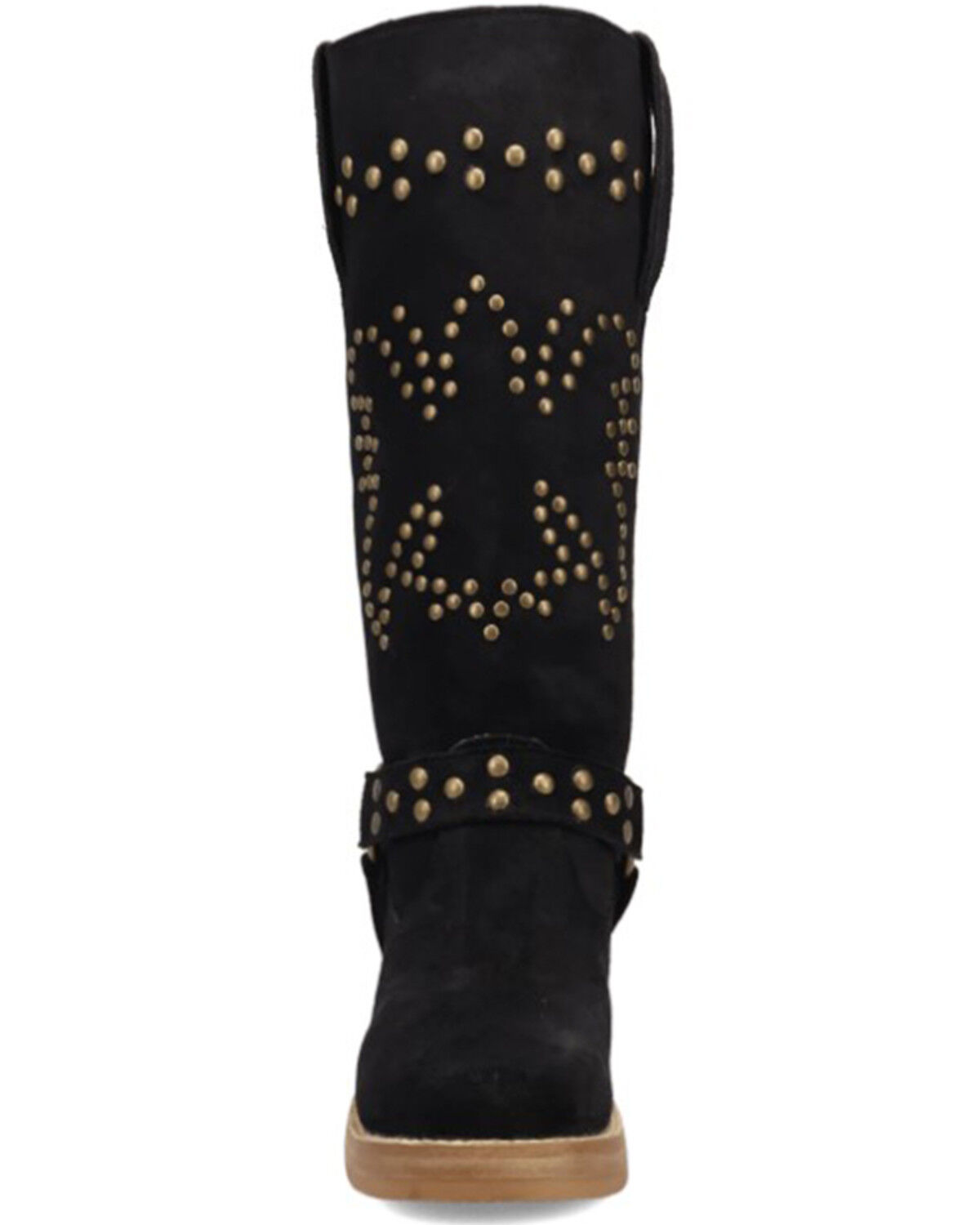 Botas Femininas Dingo Troubadour com tachas e bico redondo