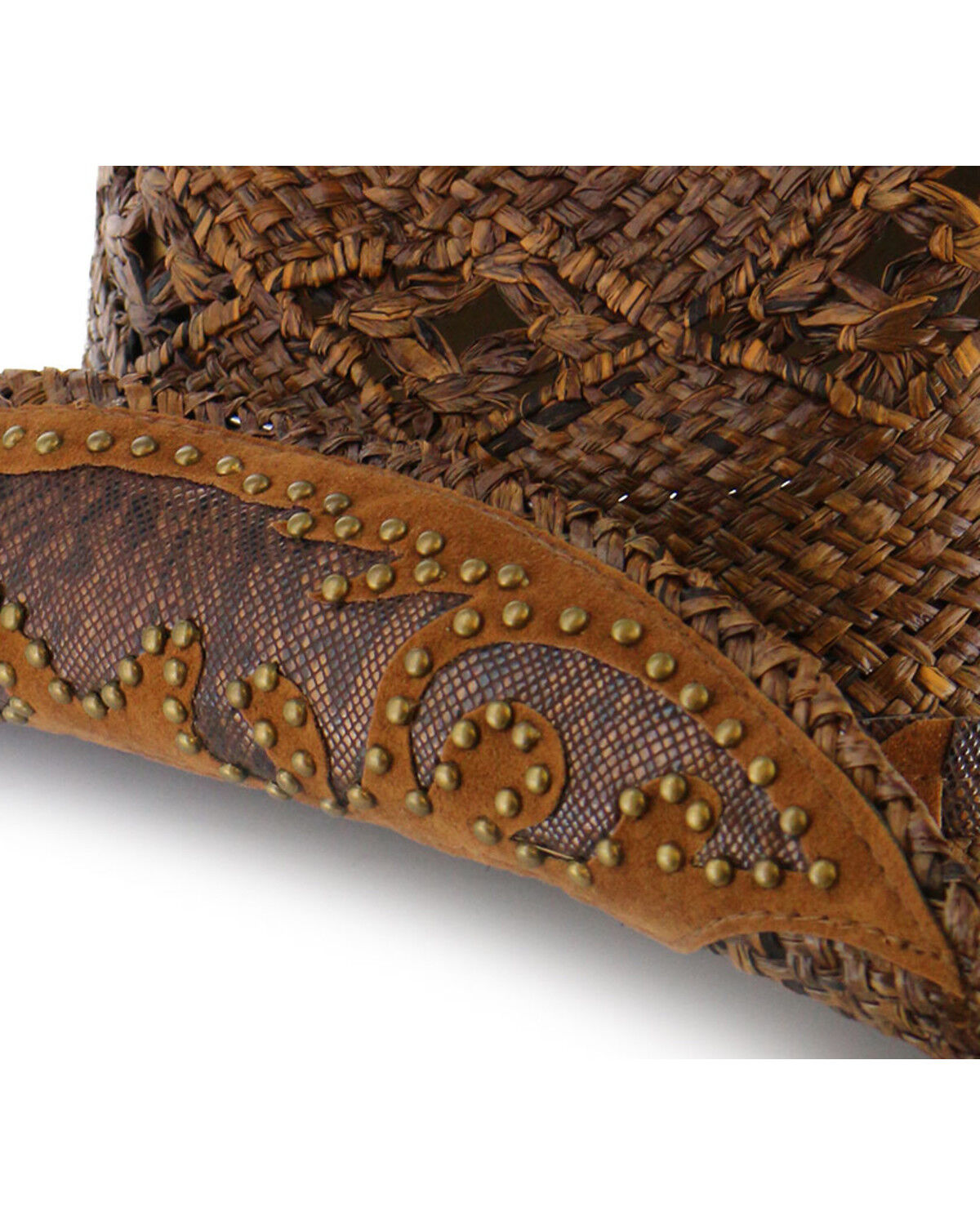 Chapéu Cowboy de palha enfeitado Feminino Shyanne